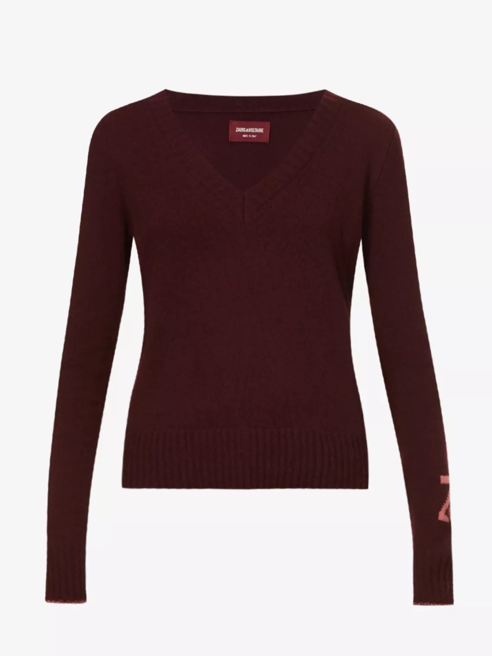 NWT Zadig & Voltaire Bordeaux Sweater